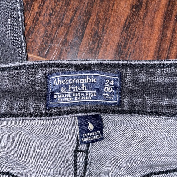 Abercrombie & Fitch Simone High Rise Super Skinny Jeans - Picture 2 of 7